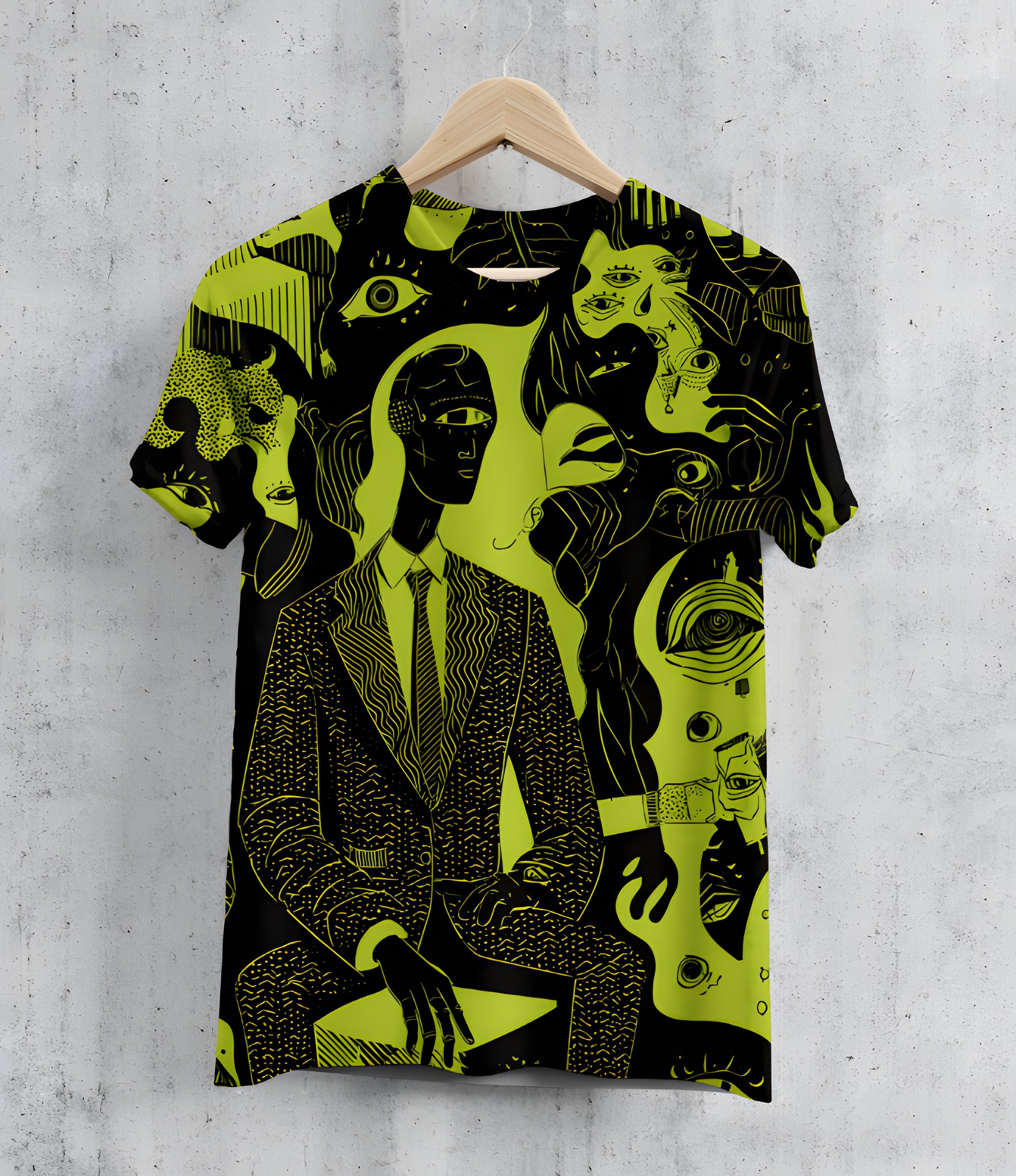 Acid Linocut Tee