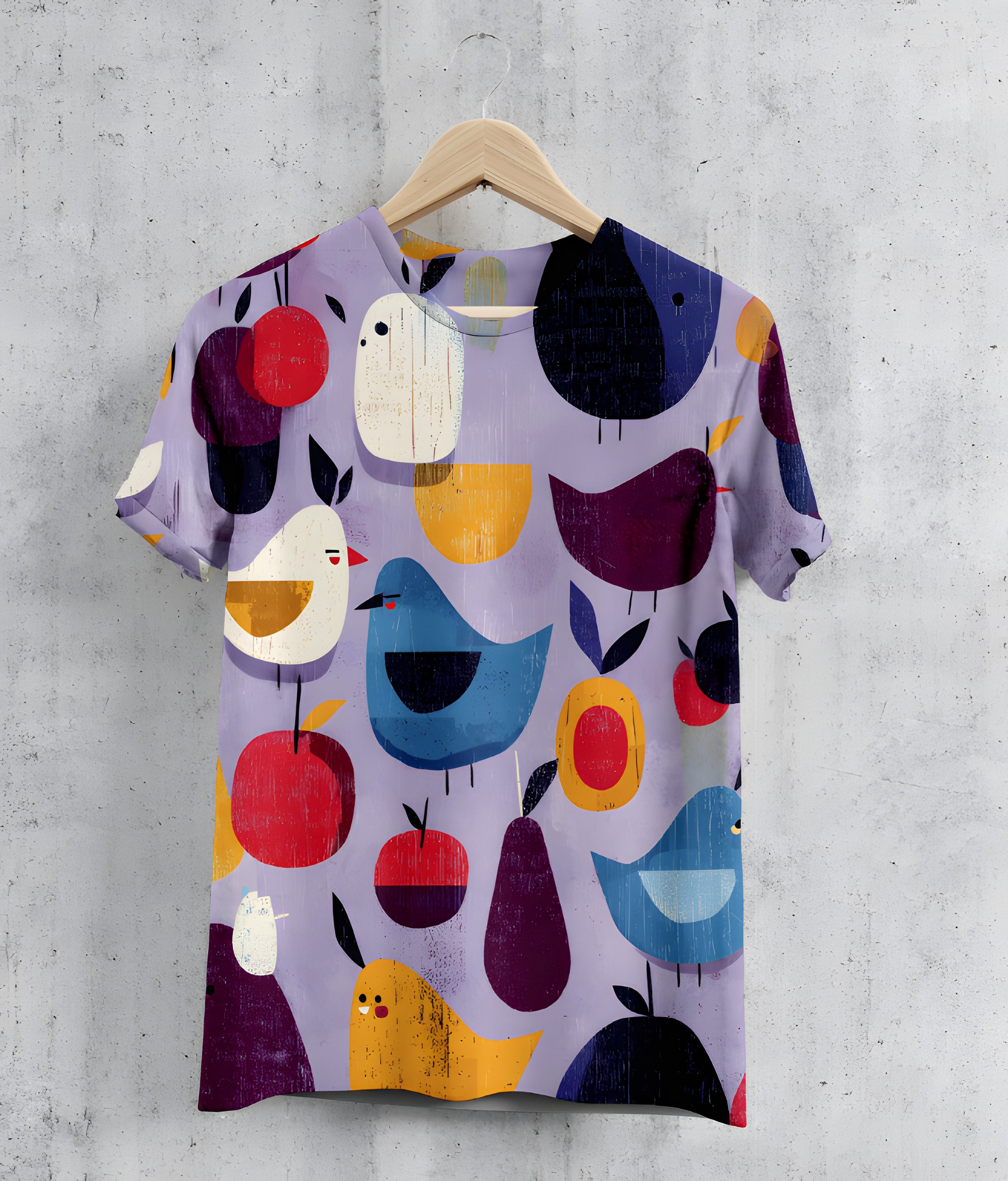 Lilac Birds Tee