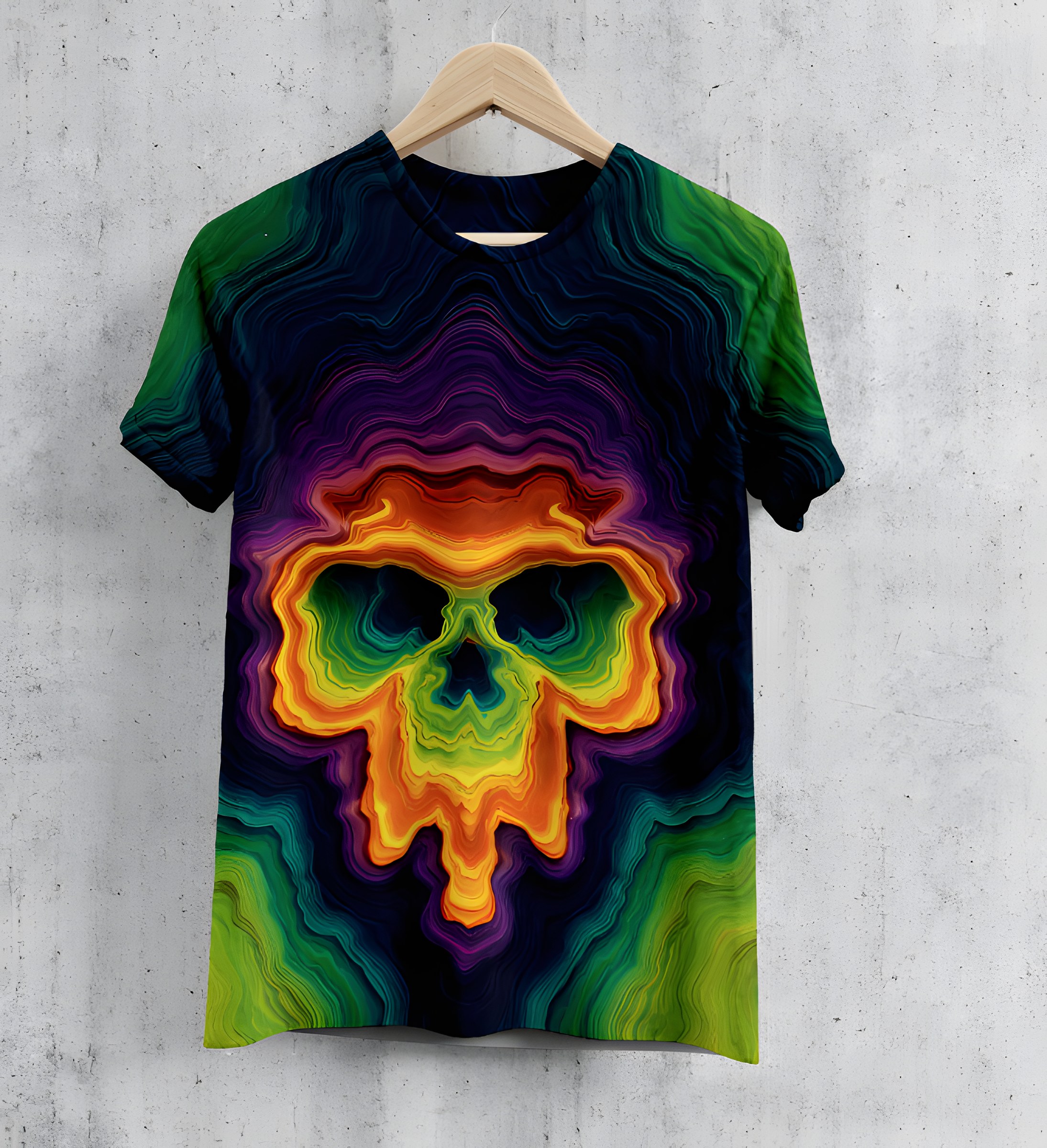Neon Skull Tee